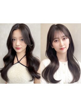 骨格やお顔立ち、ファッションに合わせて垢抜け!黄金バランスを計算したカット技術◎【ミディアム/ロング】