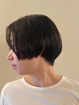 キミドリ(KIMIDORI) 小顔ひし形ショートボブ【恵比寿スタッフ募集中】