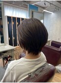 上品な大人のショートヘア