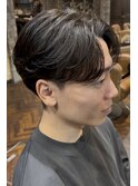 毛流れセンターパート