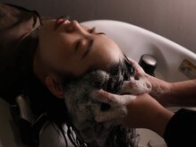 マッサージシャンプーでよりリラックス