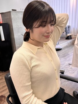 ハイル(KHAIR) 顔周りカット/檜谷