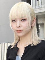 スリバー(sliver)&nbsp;ブリーチハイライト髪質改善ダブルカラーレイヤーカット