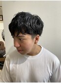 無造作パーマ