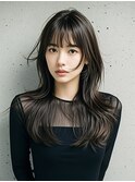 ショートボブシースルーマッシュウルフカットショートヘアボブ