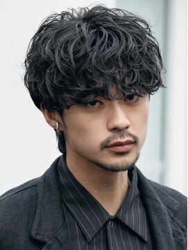 フィフスパーク(fifth PARK) 渋谷シャドウパーマルーズパーマセンターパートマッシュウルフ