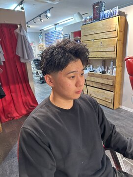 サンアンドマーリィズバーバー 駅前店(SON&MARLEY'S BAR BER) アップバング/本厚木~