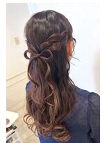 ヘッズ(HEADZ)&nbsp;リボンハーフアップ