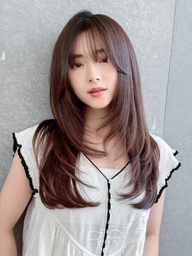 ロンドクレール 川崎(Lond clair) グレーブラウン似合わせカット/ミニボブレイヤー/川崎