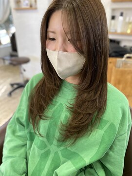 ヘアーチェリーコーク ランプ(HAIR CHERRY COKE Lamp) 【chan′s style】maromi color×layer style