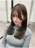 〔LICCA AMANE〕リアルお客様　割れない前髪に感動します