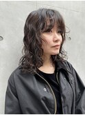 ミディアムパーマ