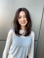 トニーアンドガイ 青山表参道店(TONI&GUY) レイヤー/青山美容院/オリーブ/髪質改善/ミディアム