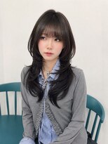 ミニョン(Mi9non) ワンホンレイヤー/ハッシュカット/レイヤーカット