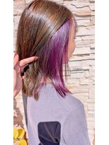 スタイルジャパン 美里店(style JAPAN)&nbsp;インナーカラー × 髪質改善 × ピンクカラー