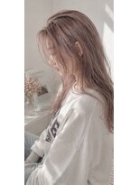 ゼロ 伊勢店(ZERO) 透明感たっぷり♪大人可愛いピンクベージュロング