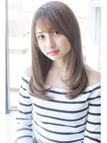 AFLOAT明日香のつるんと内巻きストレート
