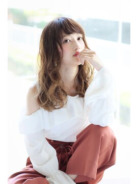 ヘアスペース リズム グリーン(Hair space Rizm green) ゆるふわロング