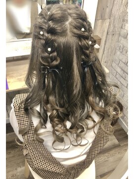 ヘアセット専門店 ナゴミ 渋谷店(nagomi) ハーフアップ/ヘアセット/ヘアメイク/編み込み/三つ編み