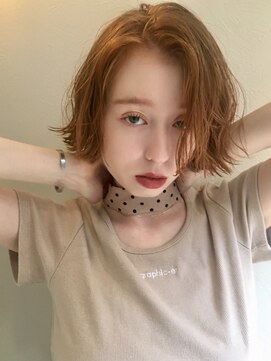 ロンド パルティール 大宮(Lond partir) 【神田安優奈】ヘルシーベージュの外ハネボブ