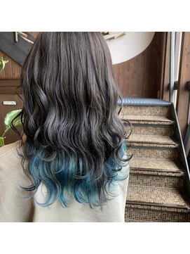 ピースリーヘア バイ カーサ(peathree.hair by CASA) レイヤー×ブルージュ