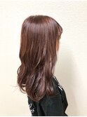 大人可愛いサーモンピンク
