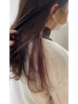 ヘアーワークス ヘルム 渋谷店(HAIR WORKS HELM) レイヤーロング前髪パーマグレーベージュレイヤーロング13