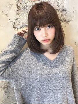 シルクレイ 吉祥寺店(Silk-lei) 顔まわり小顔レイヤーボブ☆ 小顔 20代30代/Silk-lei吉祥寺