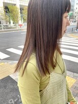 ネオリーブ アンド 渋谷店(Neolive &)&nbsp;【neolive&】ショコラベージュ♪ぷつっとカット