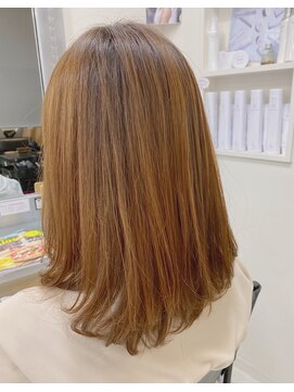 アイズヘアー(I’S hair) ストレート+ワンカールデジタルパーマ