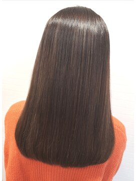 グランルッソ 岡山イオン前(GRAN LUSSO) 透明感ラベンダーグレージュ×天使の泡トリートメント