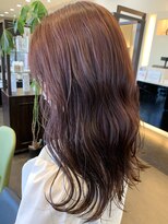 ガーデンエス 府中店(GARDENes)&nbsp;艶でるピンクブラウンカラー