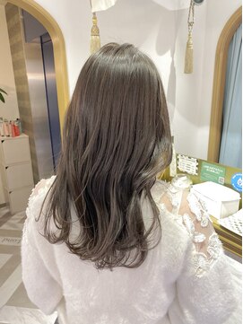 ロンドアベニール 北千住(Lond avenir) 透明感◎ ダークアッシュ　フェミニンレイヤー