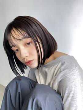 ナリー 裏寺(Nary) Bob hair   straight style