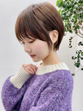 キラ 原宿(KILLA) ショートボブマッシュ小顔ピンクベージュグレージュオリーブ原宿