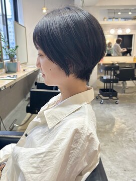 レトン 銀座(leton) ハンサムショート/前下がりボブ/丸みショート　銀座