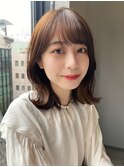大人かわいいくびれミディアム