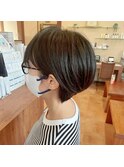 夏にスッキリショートスタイル