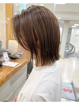 モリオ フロム ロンドン サッポロファクトリー店(morio FROM LONDON) 【morio札幌】札幌ボブ　大人かっこいい肩上ぱつっとボブ