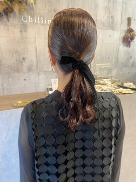 チリン ヘアアンドケア(Chillin’) タイトアレンジ
