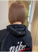 ナチュラルベージュボブ