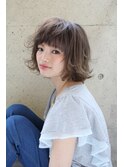◆遊び心たっぷり♪ ハネとカラーでカジュアルボブ