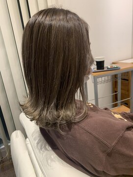 ナップヘアー NAP hair 伸びても気になりずらいバレイヤージュ