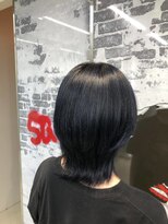 ジオ 国分寺(the O's)&nbsp;黒髪/前髪パーマ/グレーベージュ/レイヤーロング/ダブルカラー