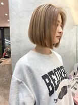 ロンドポレール 北千住(Lond polaire)&nbsp;ボブ×ミルクティーベージュ