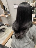 韓国レイヤー×暗髪カラー