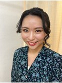 コンテストメイク　ステージメイク　華やか　エレガント