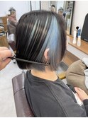 白髪ぼかし/髪質改善/インナーカラー ビフォア＆アフター