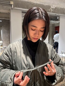 ハマモト ストレートボブ