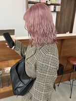 リヴ ウメダ(LIV umeda)&nbsp;ピンクベージュ/ブリーチ/ダブルカラー【梅田】